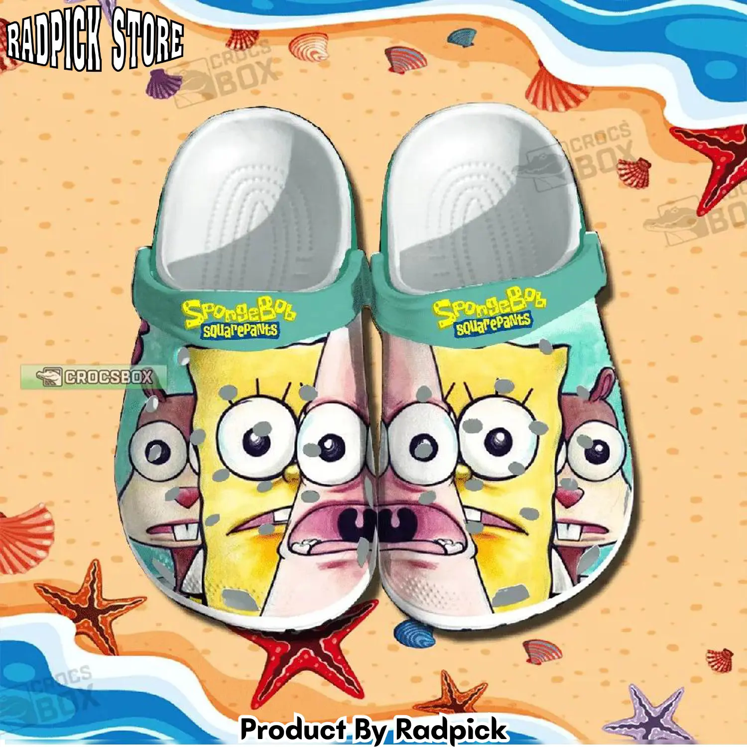 Radpick spongebob squarepants cute crocss clogs rp6521320